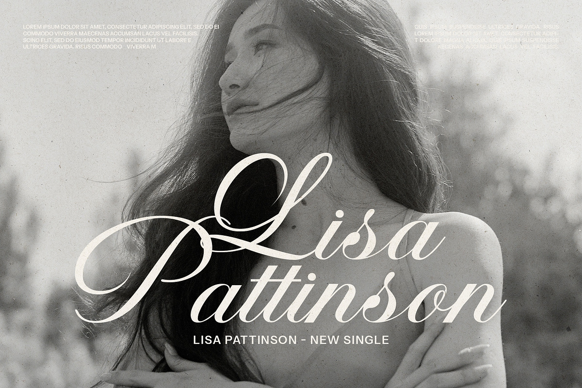 Monalisa Wedding Script Font, a Script Font by Elegant Font (Photo 5 of 10)