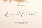 Love West, a Script Font by Sulthan Studio (Thumbnail 1 of 8)