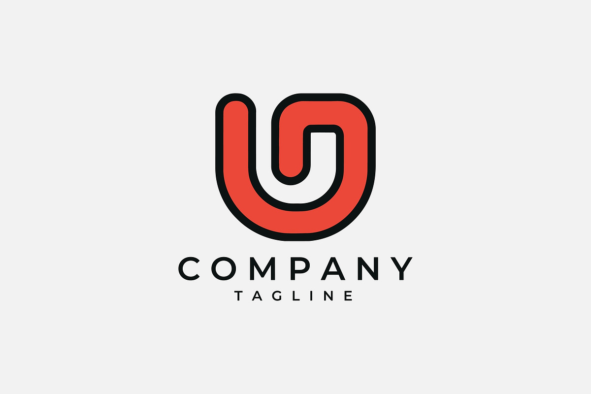 Abstract Letter UG Infinity Logo, a Branding & Logo Template by Vectorium Studio (Photo 1 of 2)