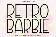 Retro Barbie, a Serif Font by InermediaSTUDIO (Thumbnail 1 of 8)