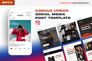 CORVUS - Instagram Post Template