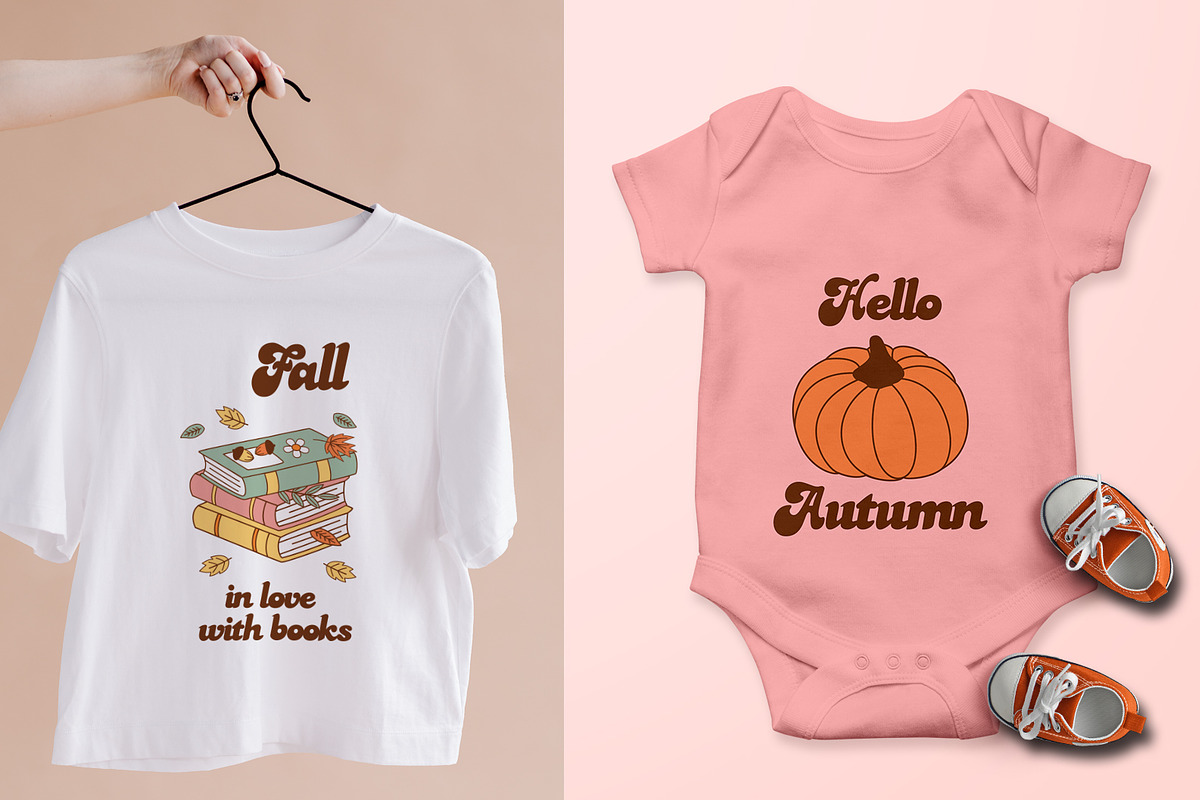 Cozy Autumn Books Clipart Bundle, an Object Illustration by NataKa (Photo 3 of 10)