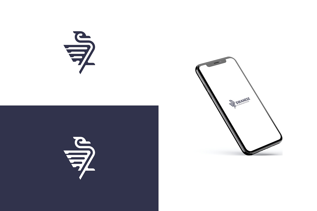 Line Art Swan Logo Design, a Branding & Logo Template by Artnivora.Std (Photo 2 of 4)