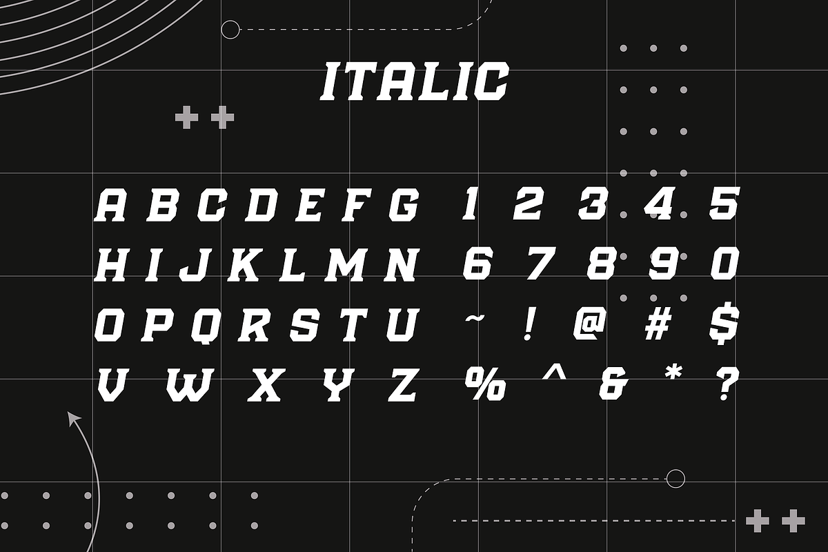 Endzone Express - Sport Typeface, a Serif Font by HipFonts (Photo 3 of 10)