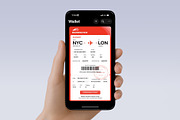 Digital Boarding Pass Template, a Design Template by BrandPacks (Thumbnail 2 of 5)
