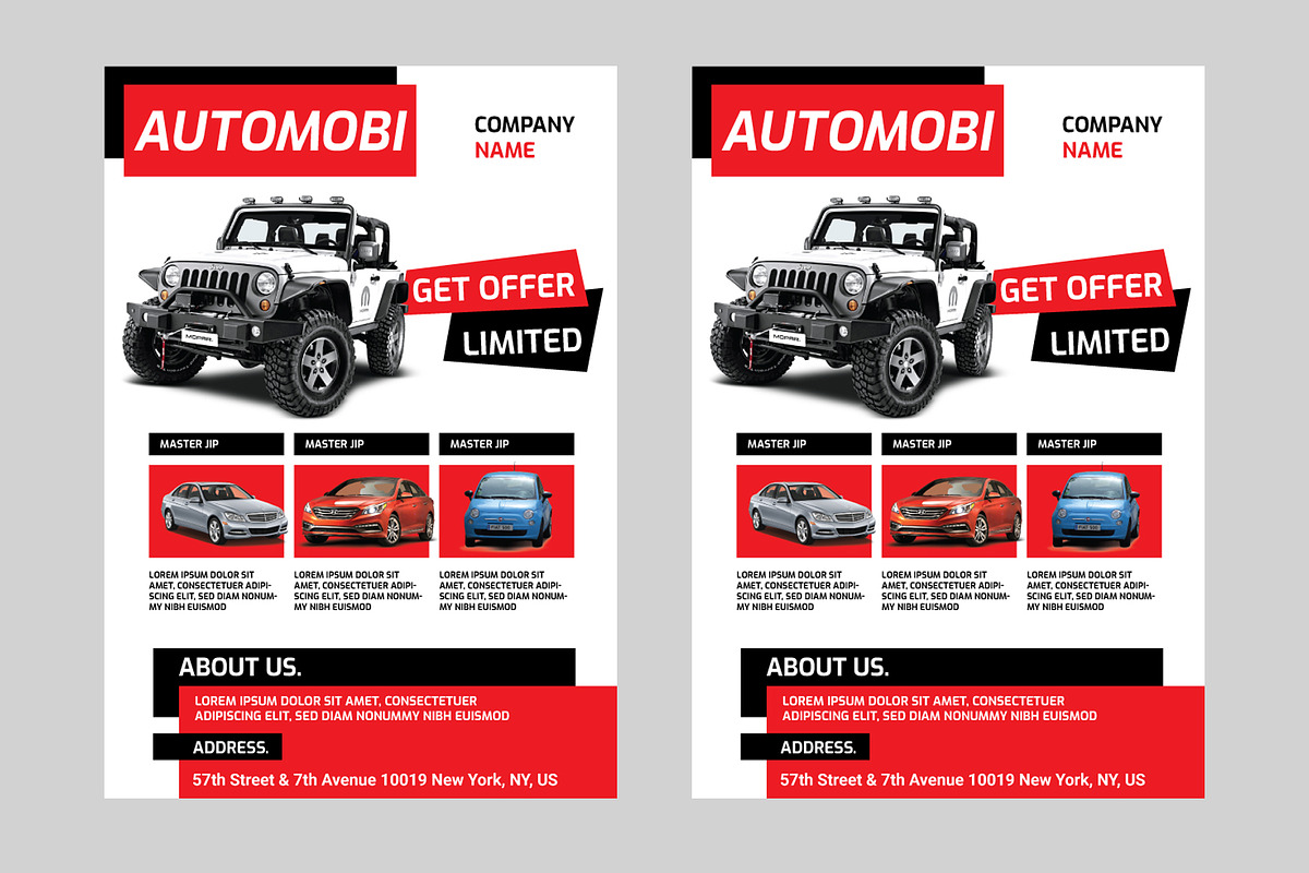 Automobi Promotional Flyer, a Flyer Template by PenciGraphics (Photo 2 of 3)