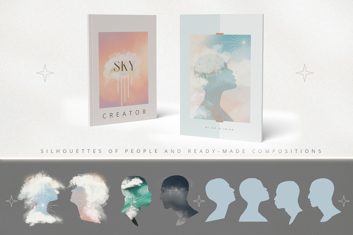 Sky Creator Gradients & Shapes, an Object Graphic by Cat In Colour (Photo 9 of 19)