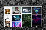 Cleopatra - Gallery Tumblr Theme, a Websites & App Template by Stash (Thumbnail 1 of 5)