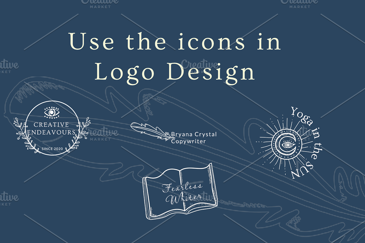 Celestial Icons/Illustrations, an Object Illustration by Mindful & Curious Design (Photo 5 of 6)