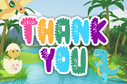 Dino Park - Decorative Font, a Sans Serif Font by Brown Cupple (Thumbnail 9 of 9)