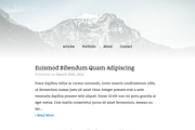 Flow, for Kirby 2 CMS, a Templates & Theme by Starckio (Thumbnail 1 of 5)