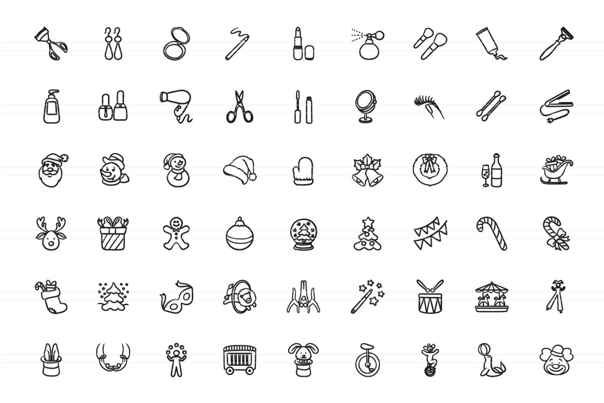 2100 Hand drawn vector icons, an Outline Icon by Visual Generation (Photo 5 of 43)