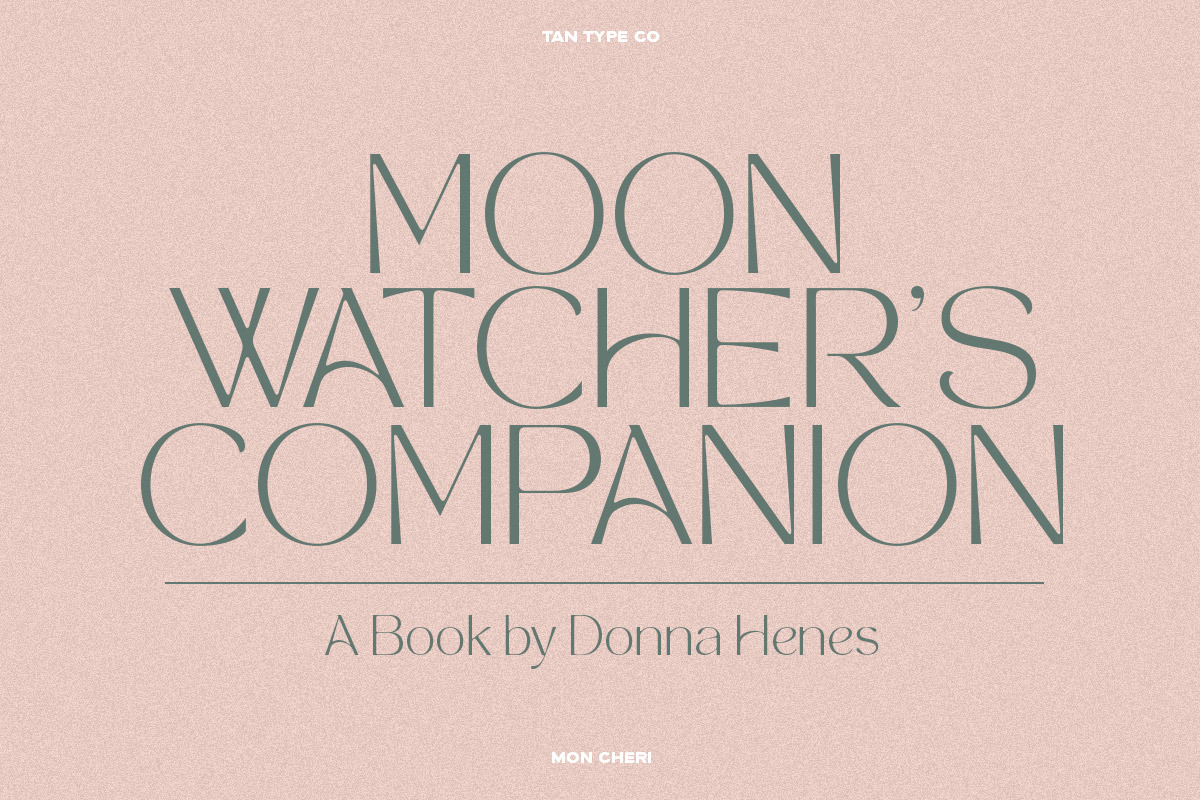 Tan Mon Cheri Font Free Downloadv - UIFreebies