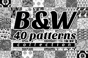 B&W 40 Patterns Collection, a Pattern Graphic by ekaart (Thumbnail 1 of 7)