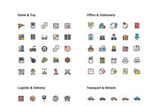 1500 Line Color Icons Pack, an Icon by WORAKAMON Design Studio (Thumbnail 5 of 17)