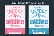 Baby Shower Invitation Vol-3, an Invitation Template by emotions76 (Thumbnail 1 of 2)