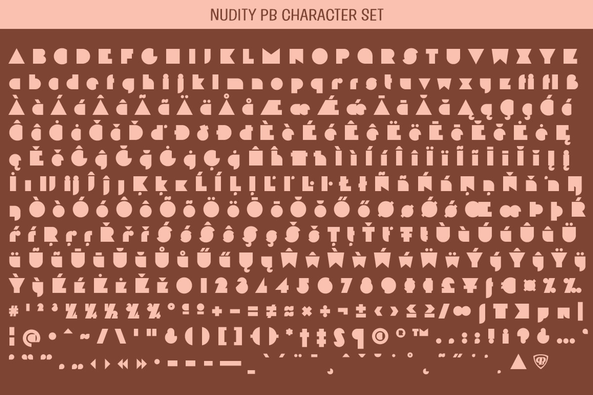 Nudity PB, a Font by Pink Broccoli (Photo 5 of 5)