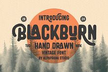 Blackburn - Vintage Font