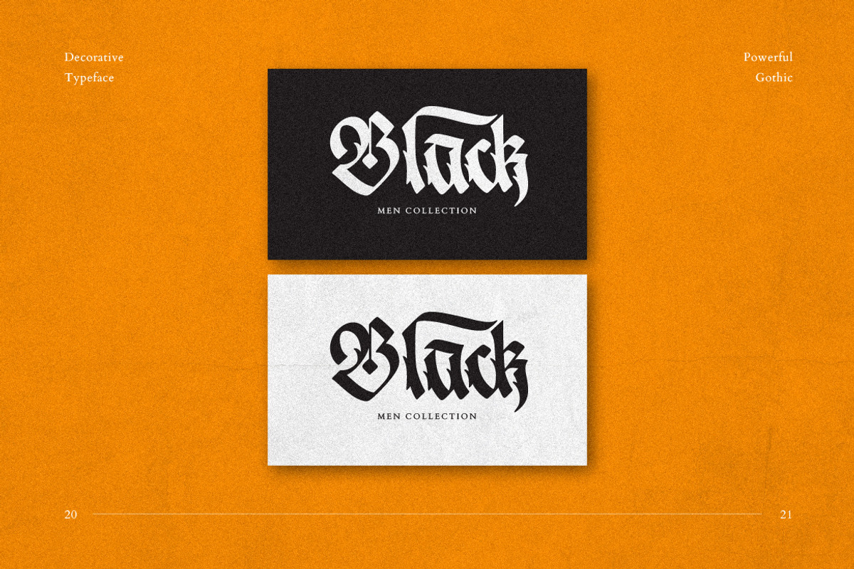 Cambrydge Gothic Advertisement Font, a Font by MikroType Std (Photo 4 of 9)