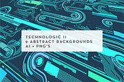 abstract technology backgrounds, a Technology Illustration by vekstok (Thumbnail 2 of 9)