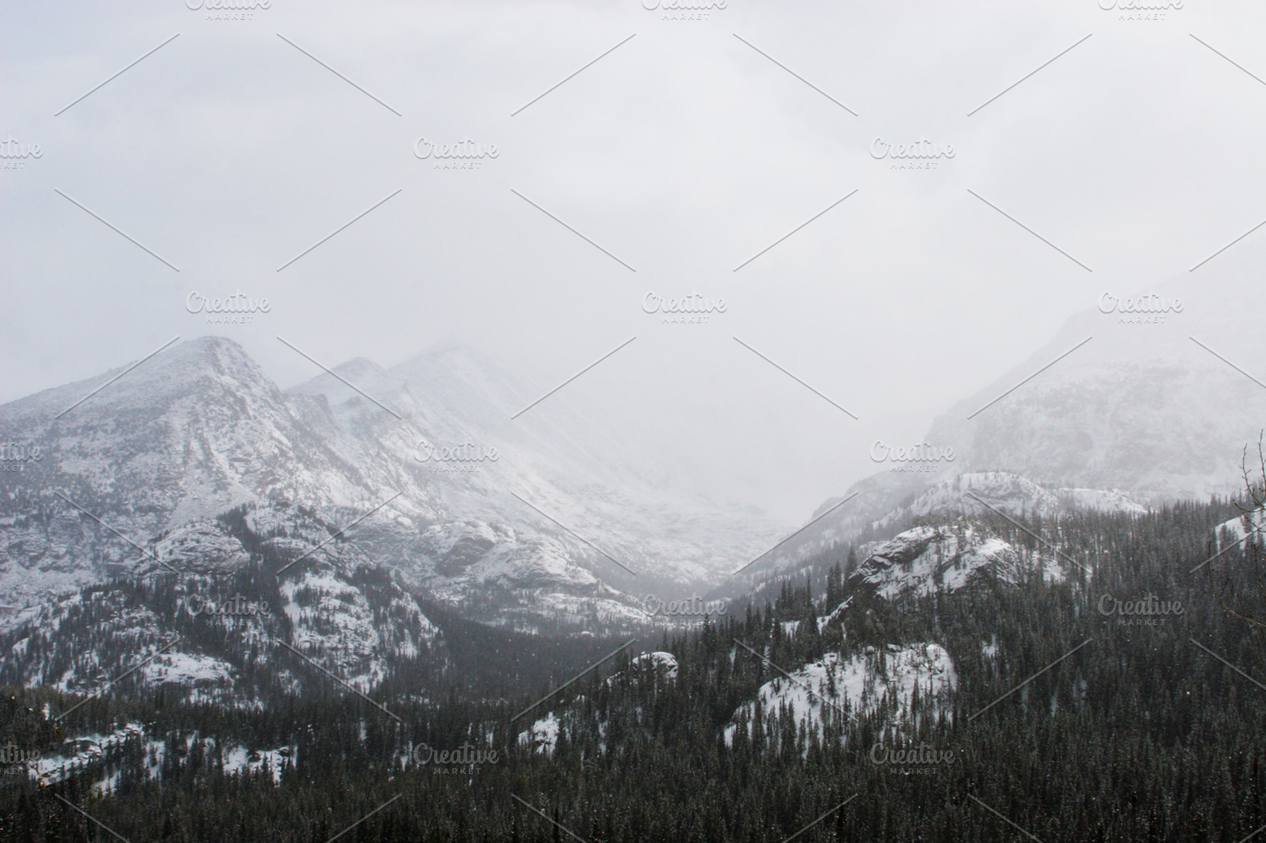 Majestic Mountains, a Photo by Paper City Design