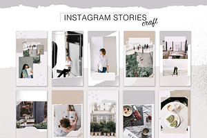 CRAFT INSTAGRAM STORIES 11 TEMPLATE