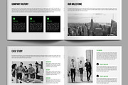 Company Profile Design Landscape, a Brochure Template by MightyDesign (Thumbnail 2 of 8)