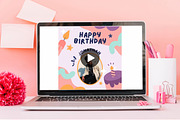5 Birthday Animated Templates, a Templates & Theme by TemplateCastleStore (Thumbnail 13 of 18)