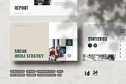 Social Media Strategy Template, a Presentation Template by White Graphic (Thumbnail 1 of 7)