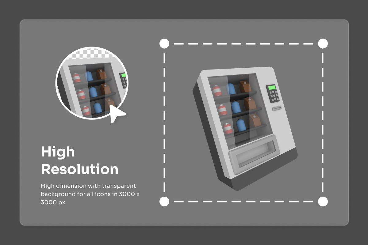 Metrix - Urban Props 3D Icons, an Object Illustration by twinstd (Photo 3 of 6)