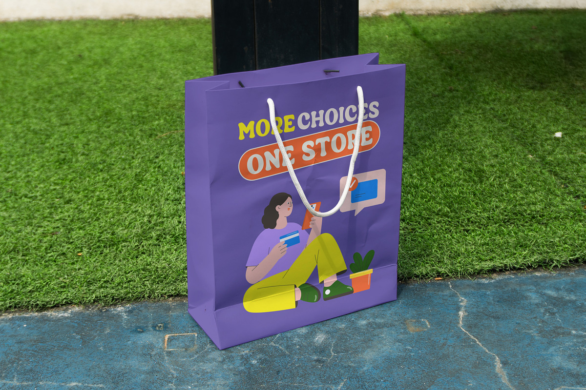 100 E-Commerce Flat Illustrations, a Person Illustration by Brickclay (Photo 7 of 13)