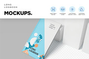Long Rectangle Book Mockups, a Product Mockup by megostudi0 (Thumbnail 5 of 8)