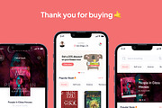 BookWise - Book Store App Ui Kits, an UI Kit Template by Minialis (Thumbnail 6 of 6)