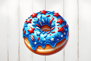 4th of July Foods Party Clipart, an Illustration by Watercolor design (Thumbnail 2 of 5)