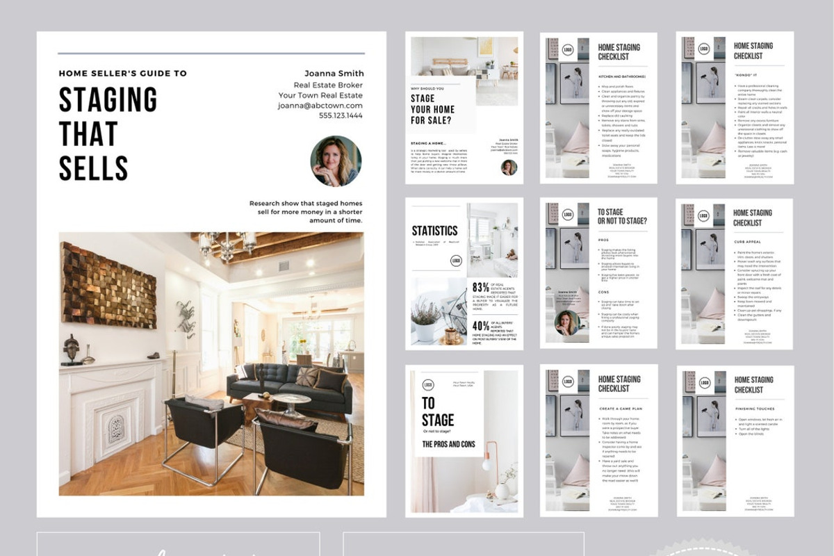 Editable Home Staging Guide CANVA, a Flyer Template by RealEstateDreams (Photo 3 of 6)