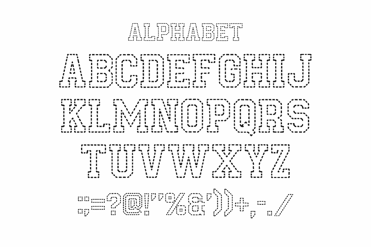 Cutting Style -Decorative Craft Font, a Slab Serif Font by Sahira Studio (Photo 6 of 7)