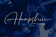 Hampshire - Modern Script Font, a Script Font by Good Java Studio (Thumbnail 1 of 10)