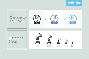 Technology Glyph Icons V2