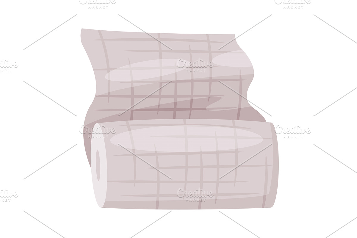 Medical Bandage Roller, First Aid, a Healthcare Illustration by TopVectors