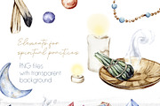 Watercolor Meditation Collection, a Decorative Illustration by S_ARTLOVE (Thumbnail 4 of 10)