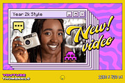 Y2k YouTube Thumbnails, a Social Media Template by Andrew Skoch Design (Thumbnail 4 of 7)