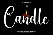 Candle | Script Font, a Script Font by Scratchones (Thumbnail 1 of 7)