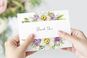 Watercolor Daffodils and Saffron, a Decorative Illustration by Elena Medvedeva (Thumbnail 8 of 8)