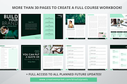 eCourse Workbook Template for Canva, a Magazine Template by Blissful Pixels (Thumbnail 5 of 7)