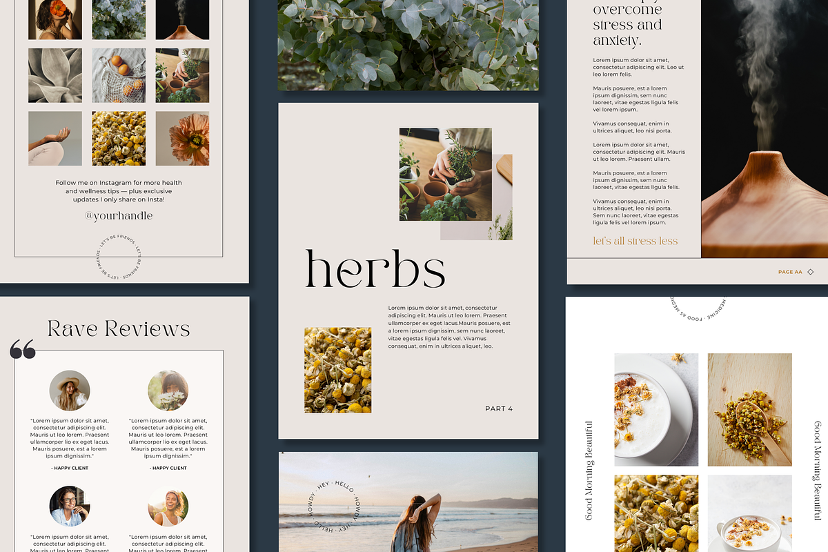 Health and Wellness Workbook | Canva, a Marketing Template by Erin Cassidy (Photo 8 of 10)