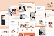 Feminine WordPress Theme Elementor, a WordPress Template by Liw studio (Thumbnail 3 of 8)