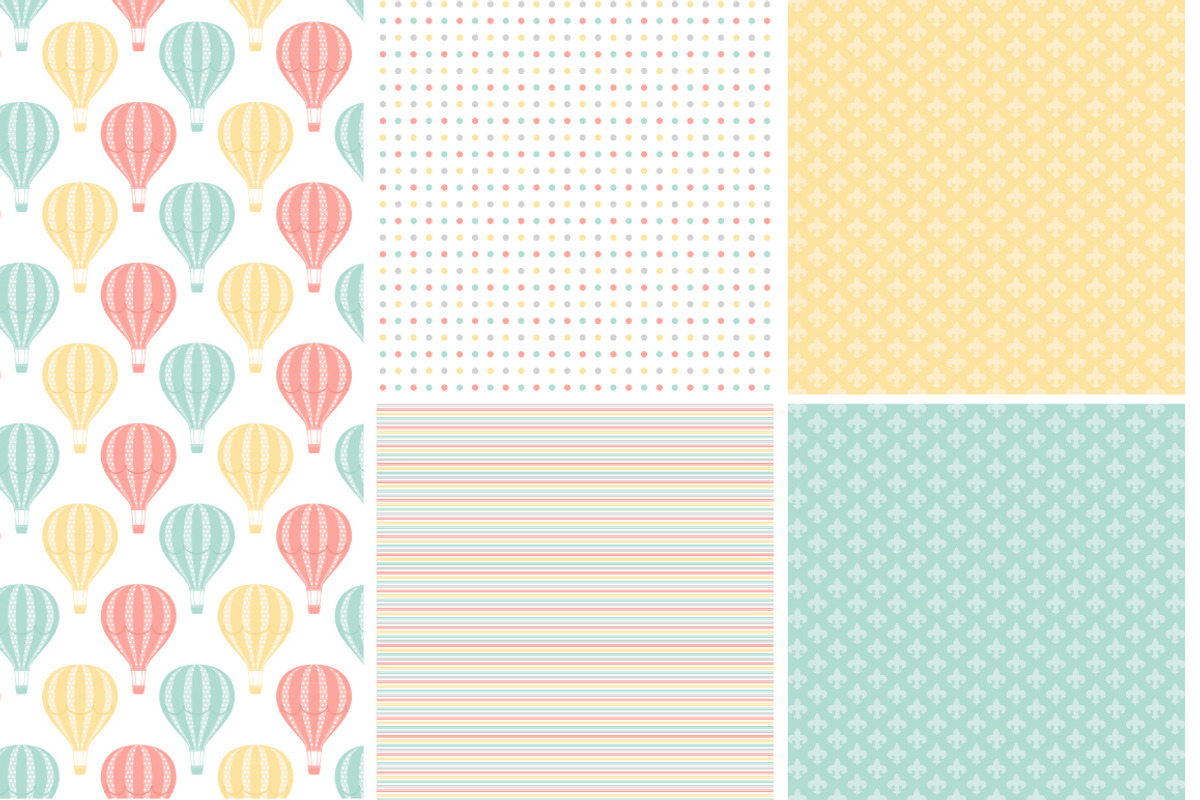 14 Paris Inspired Digital Papers preview 3