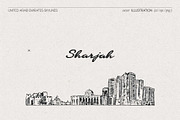 United Arab Emirates Skylines, a Work Illustration by TheMountBirdStudio (Thumbnail 7 of 9)