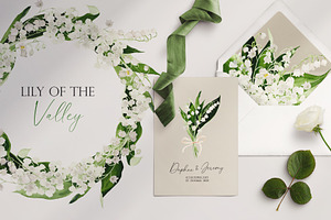 Lily Of The Valley Watercolor