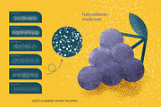 18 Shader Brushes for Illustrator, a Brush Add-On by IuliiaSavko (Thumbnail 3 of 8)